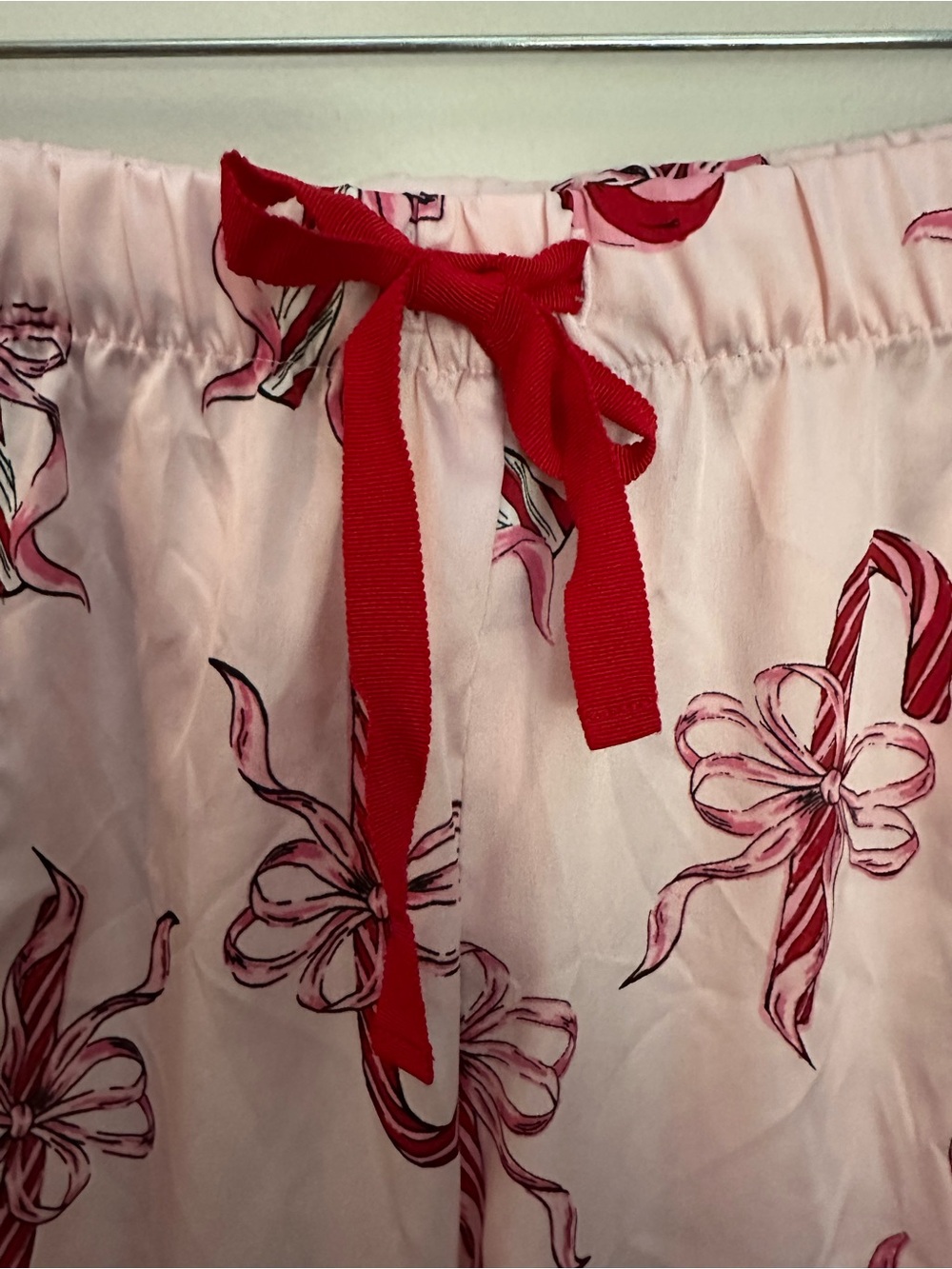 Victoria's Secret Satin Pajama Pants XL Pink EUC - Picture 4 of 10